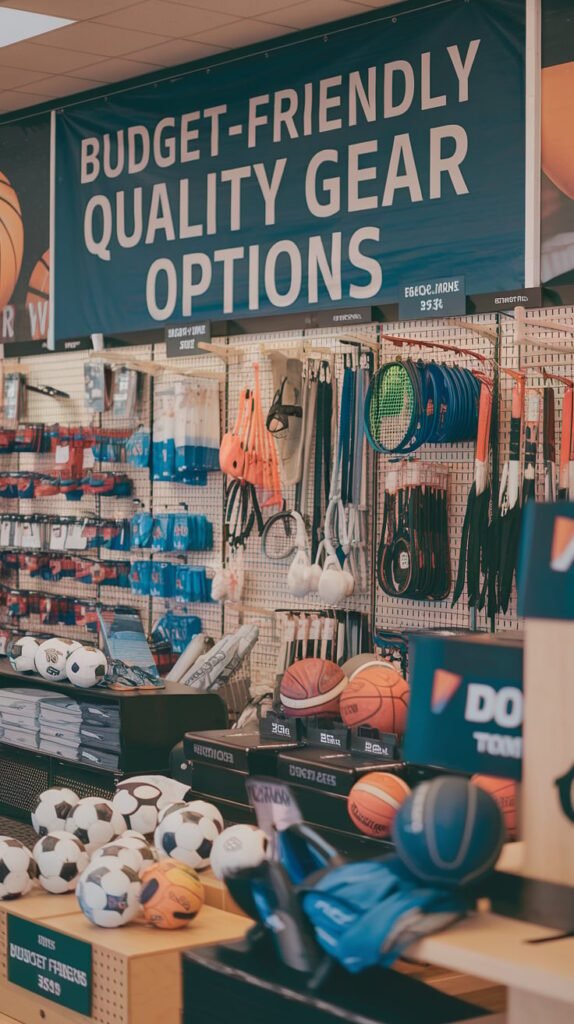 sports equipment discounted