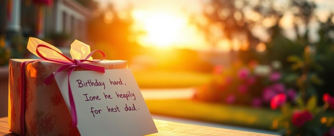 Happy Birthday Dad From Daughter: Heartfelt Wishes & Perfect Gifts