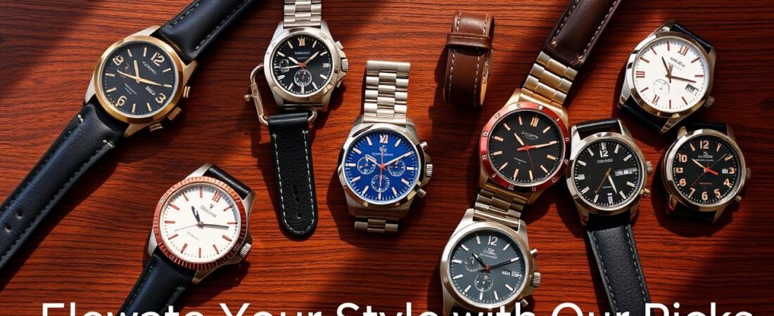 Men’s Watches: Elevate Your Style with Our Picks