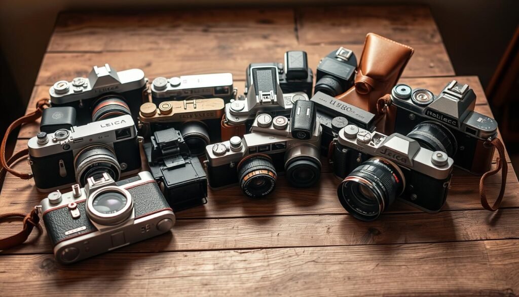 vintage camera collection